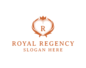 Royal Heart Shield  logo design