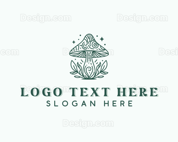 Organic Mushroom Garden Logo