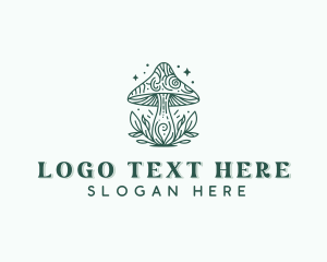 Organic Mushroom Garden logo