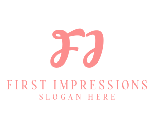 Feminine Pink Boutique logo design