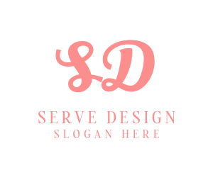 Feminine Pink Boutique logo design