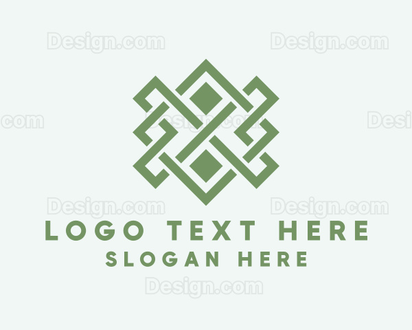 Handwoven Craft Textile Logo