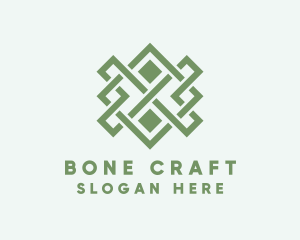 Handwoven Craft Textile logo design