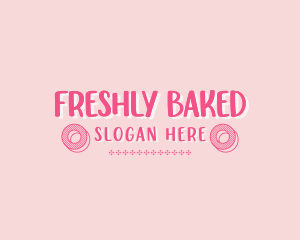 Swirly Baking Pastry  logo design