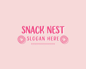 Swirly Baking Pastry  logo design