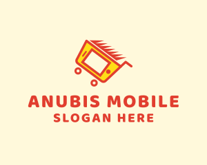 Express Mobile Cart logo design