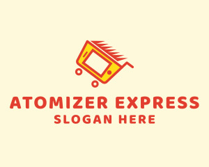 Express Mobile Cart logo design