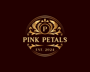 Luxury Floral Petals logo design