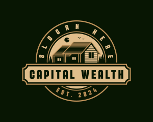 Cabin Roofing Property Logo