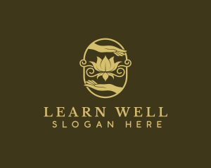 Lotus Therapy Wellness logo design