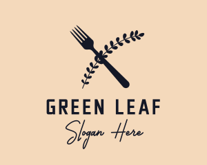 Vegan Restaurant Business logo