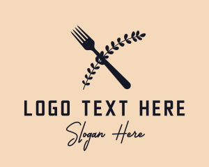 Vegan - Vegan Restaurant Business logo design