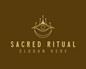 Spiritual Boho Eye logo design