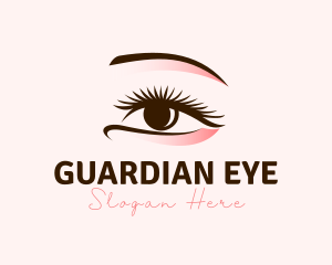 Beautiful Eye Makeup Lashes logo design