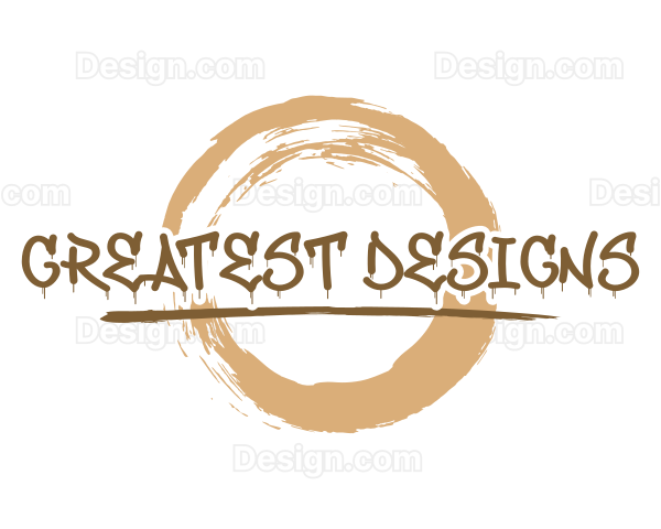 Skater Streetwear Wordmark Logo