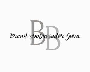 Elegant Premium Cursive Branding logo design