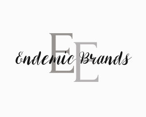 Elegant Premium Cursive Branding logo design