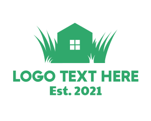 House Grass Lawn logo