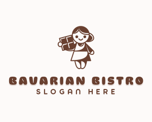 Chocolate Candy Bistro logo design