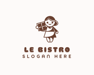 Chocolate Candy Bistro logo design