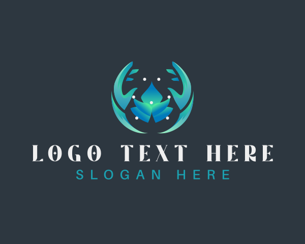 Lotus Flower logo example 3