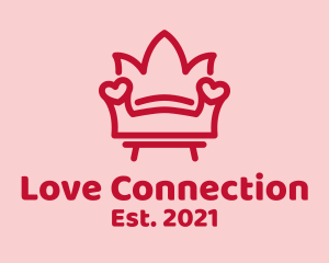 Love Seat Furniture  logo design