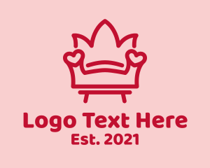 Love - Love Seat Furniture logo design