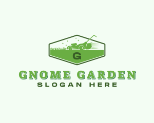 Gardening Grass Mower logo design