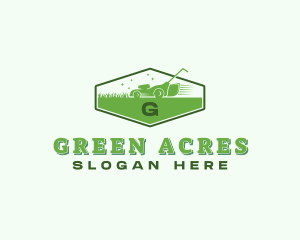 Gardening Grass Mower logo