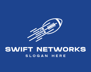 Fast Football Ball logo