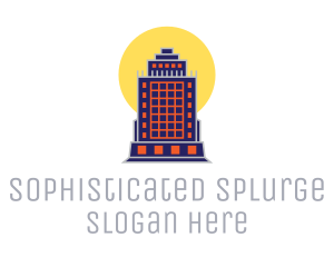 Imperial Sun Building  logo design