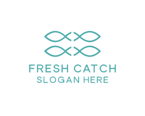 Sea Fish Restaurant logo design