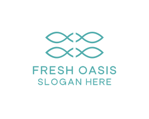 Sea Fish Restaurant logo design