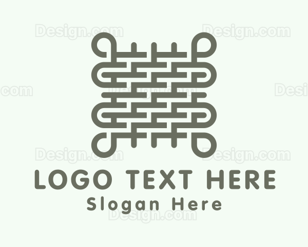 Interwoven Textile Fabric Logo