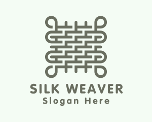 Interwoven Textile Fabric logo design