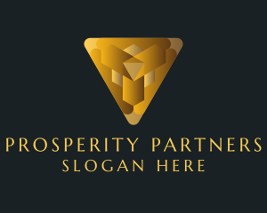 Gold Wealth Triangle logo