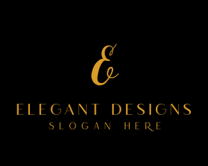 Elegant Beauty Salon logo design