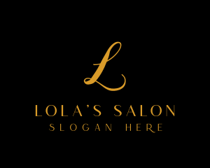 Elegant Beauty Salon logo design