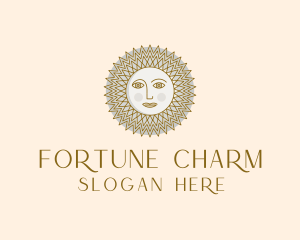 Sun Astrology Fortune Telling logo design