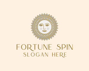 Sun Astrology Fortune Telling logo design