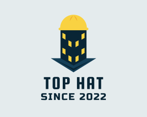 Construction Hat Building  logo design