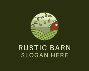 Barn Field Farm logo design