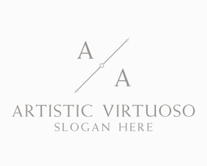 Expensive Elegant Segment logo design