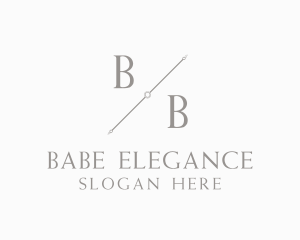 Expensive Elegant Segment logo design