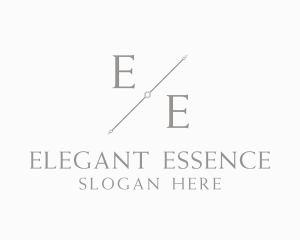 Expensive Elegant Segment logo design