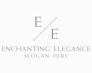 Expensive Elegant Segment logo design