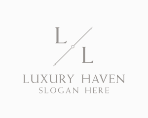 Expensive Elegant Segment logo design