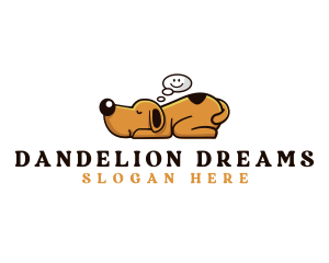 Sleeping Dog Dreaming  logo design