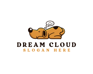 Sleeping Dog Dreaming  logo design