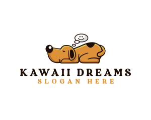 Sleeping Dog Dreaming  logo design